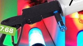 Súng bắn khói co2 có đèn led màu sự kiện Party